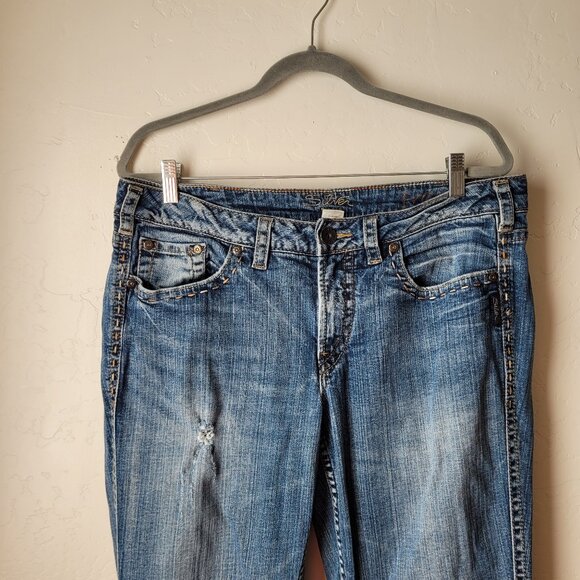 Silver Frances Light Wash Bootcut Jeans - Picture 2 of 9